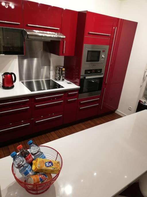Joli Appartement Avec Jardin Et 2 Parkings Prives Argenteuil Bagian luar foto